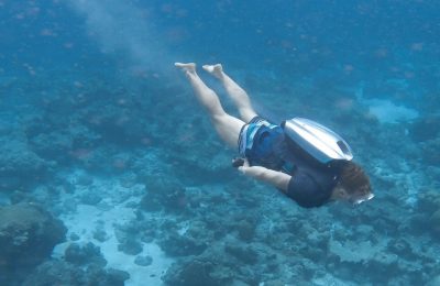Подводный джетпак — реактивный ранец для пловцов